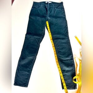 Old Navy size 6, dark teal green corduroys